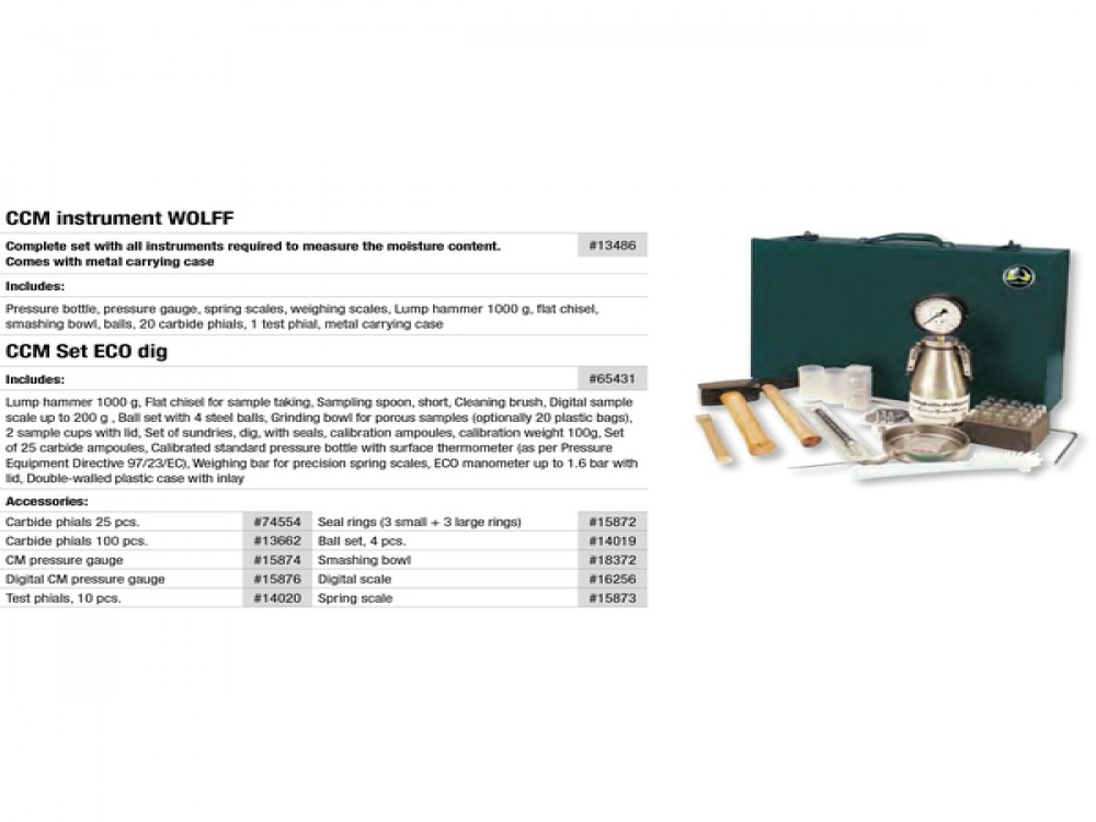 CCM Instrumnet WOLFF